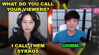 Kyedae CALLS Sykkuno's Viewers SYKKOS (Psychos) & Sykkuno Shows Her How SYKKO He Is With A Knife