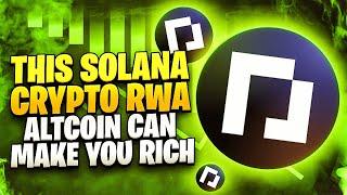 THIS SOLANA CRYPTO RWA ALTCOIN CAN MAKE YOU RICH - PARCL