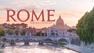 A Gift from Rome. Timelapse & Hyperlapse. Italy. Vatican