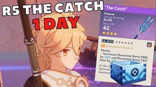 HOW TO GET R5 THE CATCH IN 1 DAY (I did it)