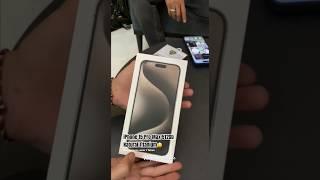 UNBOXING IPHONE 15 PRO MAX NATURAL TITANIUM, 512GB new garansi resmi, #unboxing #iphone15promax