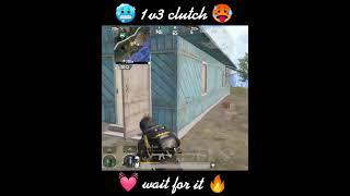 1v3 clutch by @KROSS GAMING #shorts #short #youtube #bgmi