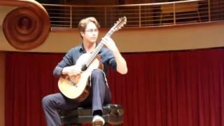 Alejandro Olson plays Fandango Variado Op. 16 by Dionisio Aguado