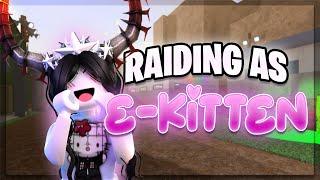 Raiding As An E-Kitten in Da Hood + Keyboard ASMR 