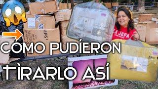 ️IMPRESIONANTE CÓMO PUDÍERON TIRARLO ASÍCAJAS LLENAS DE COSAS/Dumpster Diving/ Lo Que Tiran en usa