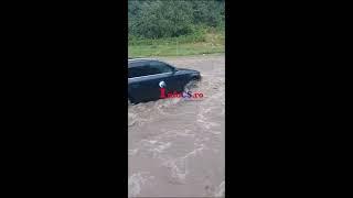 Inundatii Str Fagarasului sens giratoriu