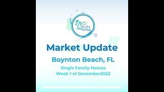 Boynton Beach - Market Update W1 DEC2022