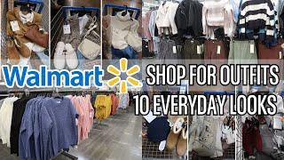 WALMART SHOP WITH ME FOR OUTFITS //FALL HEAD TO TOE OUTFIT IDEAS 2024