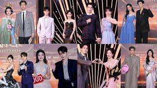 Outstanding couples on the red carpet Weibo Night 2024