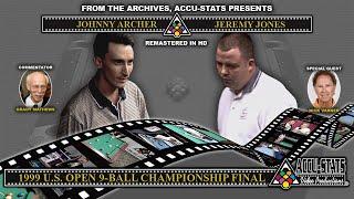 9-Ball - JOHNNY ARCHER vs JEREMY JONES - 1999 US Open 9-Ball Championship Finals