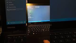 Running Windows 11 insider preview 25295.1000 on a Toshiba laptop tablet