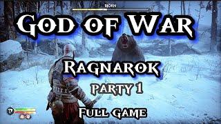 God of War Ragnarok Full Game Digital Deluxe Edition Walkthrough Gameplay PS5 4K 60 fps Party 1