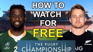 How to Watch SPRINGBOKS vs ALL BLACKS For FREE (Rugby Championship 2022)