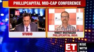 Mr. Vineet Bhatnagar interacting with ET-NOW || Mid-Cap Conference 2017