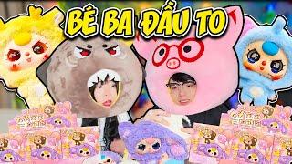 PHONG CẬN VÀ SAMMY ĐẬP HỘP BÉ BA ĐẦU SIÊU TO | UNBOX BABY THREE