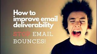 How to improve email deliverability delete bounced contacts in getresponse