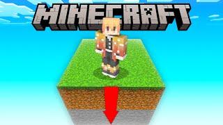 SUPRAVIETUIESC pe un singur *CHUNK* in MINECRAFT !