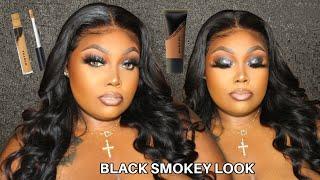 SULTRY BLACK SMOKEY EYE  | MORPHE TUTORIAL