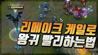 리메이크 케일로 왕귀 빨리하는 법?
