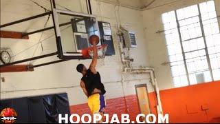 Lakers Star Jordan Clarkson Shows Off Hops During Off Season Workout. HoopJab