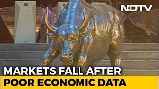 Sensex, Nifty Fall Most In Nearly 2 Months On Growth Concerns