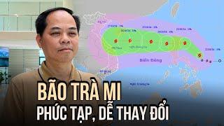 Bão Trà Mi (bão số 6) phức tạp, có thể mạnh thêm khi vào Biển Đông