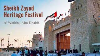 Experience the Sheik Zayed Heritage Festival 2024 in Al Wathba, Abu Dhabi!