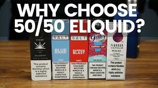 Why Choose a 50/50 Eliquid? The Best Ejuice For MTL Vaping.