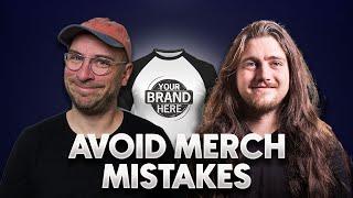 We Fix 20 Musicians Merch Mistakes