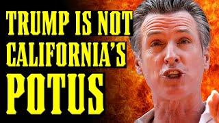 Gavin Newsom Says "CALIFORNIA WILL IGNORE FEDERAL LAW Under TRUMP!!" I Thought They Love DEMOCRACY!