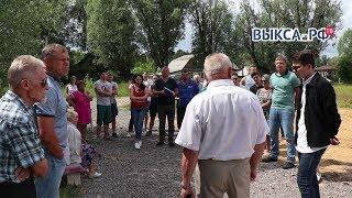 Выкса.РФ: Выксунцы перекрыли дорогу, чтобы помешать строительству сотовой вышки