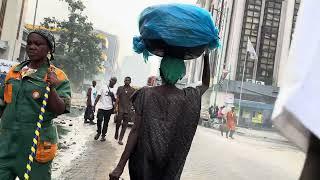 Broad Street market heart of Lagos Nigeria