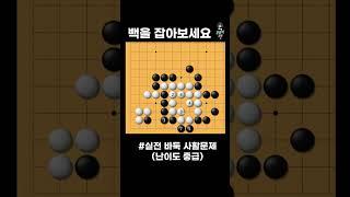 상식을 깨는 백을 잡는 묘수 #바둑강좌 #사활 #바둑