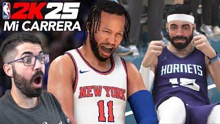 ¡JALEN BRUNSON vs AIRCRISS! - NBA 2K25 MI CARRERA #8