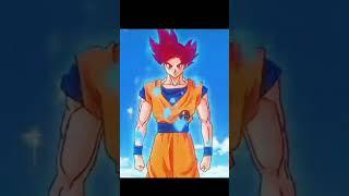 How to draw super saiyan God (Goku) dragon ball #shorts #dragonball #dbz#drawing#anime#goku#trending