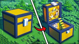 Minecraft Kisten Haus bauen Tutorial 1.20 - Kisten Haus bauen in Minecraft Survival Tutorial