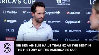 Sir Ben Ainslie hails Team NZ as the best in the history of the Americas’s Cup | Stuff.co.nz