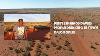 Brett Jennings Davies - People Drinking in Town Kalgoorlie