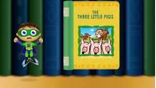 Super  WHY | The Three Little Pigs .