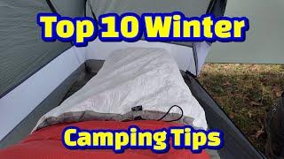 Top10 winter camping tips #wildcamping #campingtips #wintertips #wintercamping