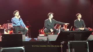 My video: 'Se', Il Volo, Cernobbio, Villa Erba, 26 July 2024