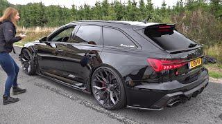 1052HP Audi RS6 Avant C8 STAGE X MMS Power Division - Revs, Drag Racing, Accelerations!