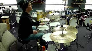 Brooke Sofferman Plays His Sonor Drums & Agop Cymbals - Part 1