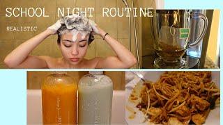 MY HIGH SCHOOL NIGHT ROUTINE | realistic