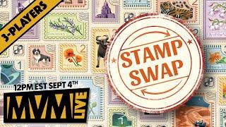 We Play Stamp Swap LIVE! - I Split/You Choose at 3 Players