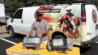 How to Carry Motorcycle Helmet with Giant Loop Soft Luggage