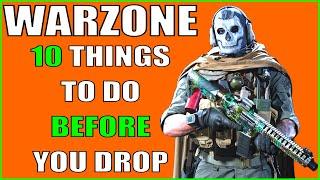 Warzone Tips: Before You Drop (Modern Warfare Warzone Beginner TIPS)