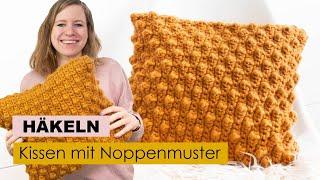 Einfaches Kissen häkeln | DIY Deko