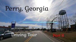 Perry, a Charming Town in Georgia, Driving Tour Part II a "Traveling with Hubert" Video