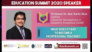 EduSummit.co with Prof Dr. Abd Karim Alias